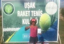Teniste bir başarı daha!